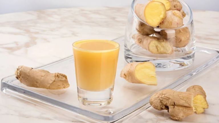 Jus de gingembre frais