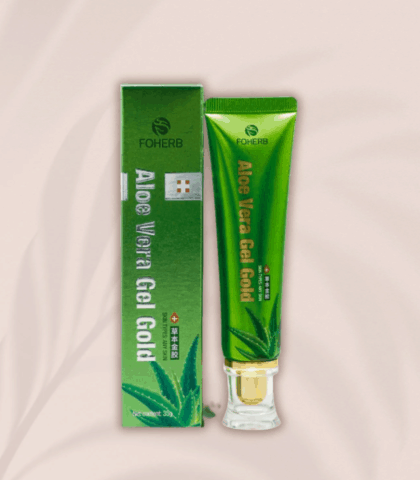 Luhui aloe vera gel gold